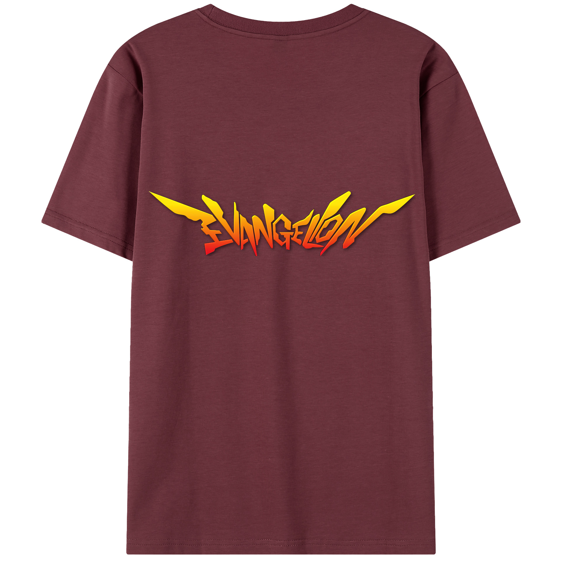（画像用） EVA 新世紀エヴァンゲリオン 綿100％半袖Tシャツ（背面プリント）